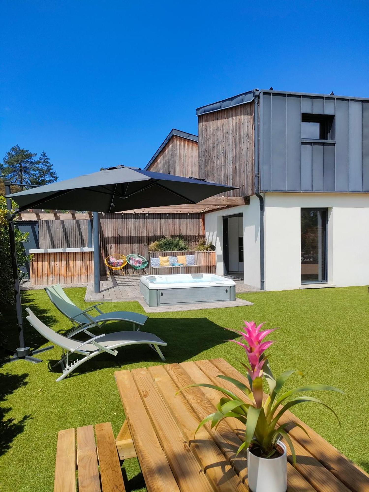 Villa Océan avec Spa Labenne Exterior foto