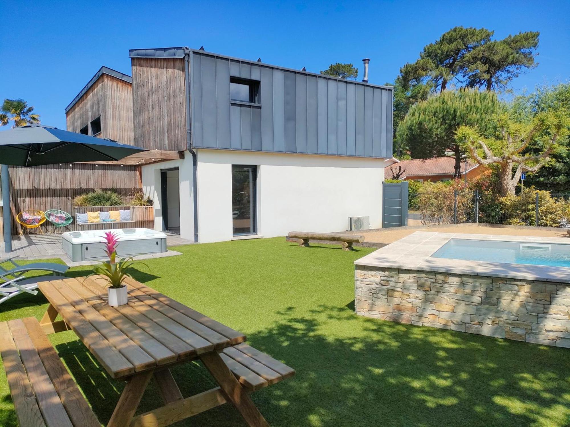 Villa Océan avec Spa Labenne Exterior foto